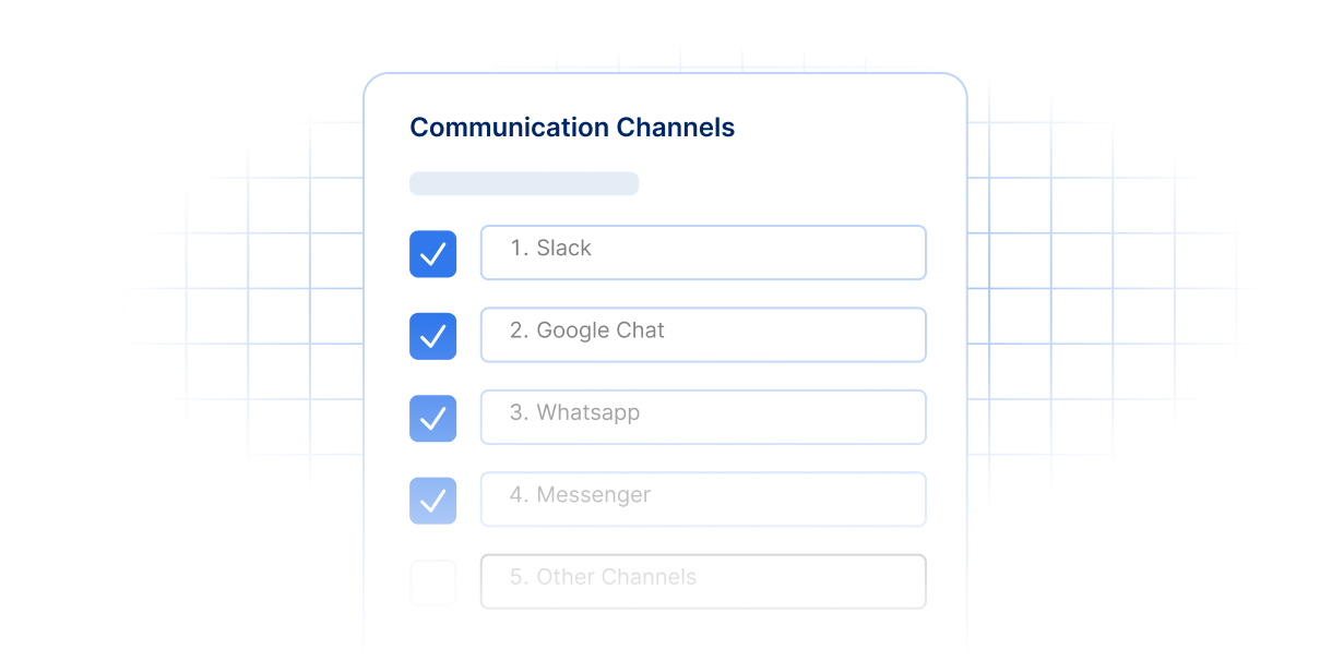 Communication Channels Interface